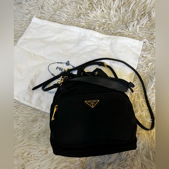 Prada Nylon Bucket Bag - Picture 2 of 8